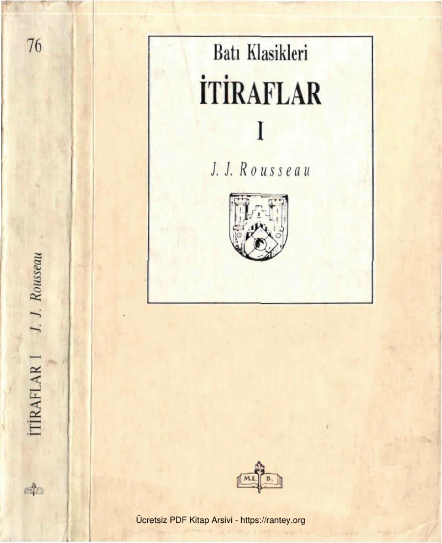 İtiraflar 1 kapak görseli