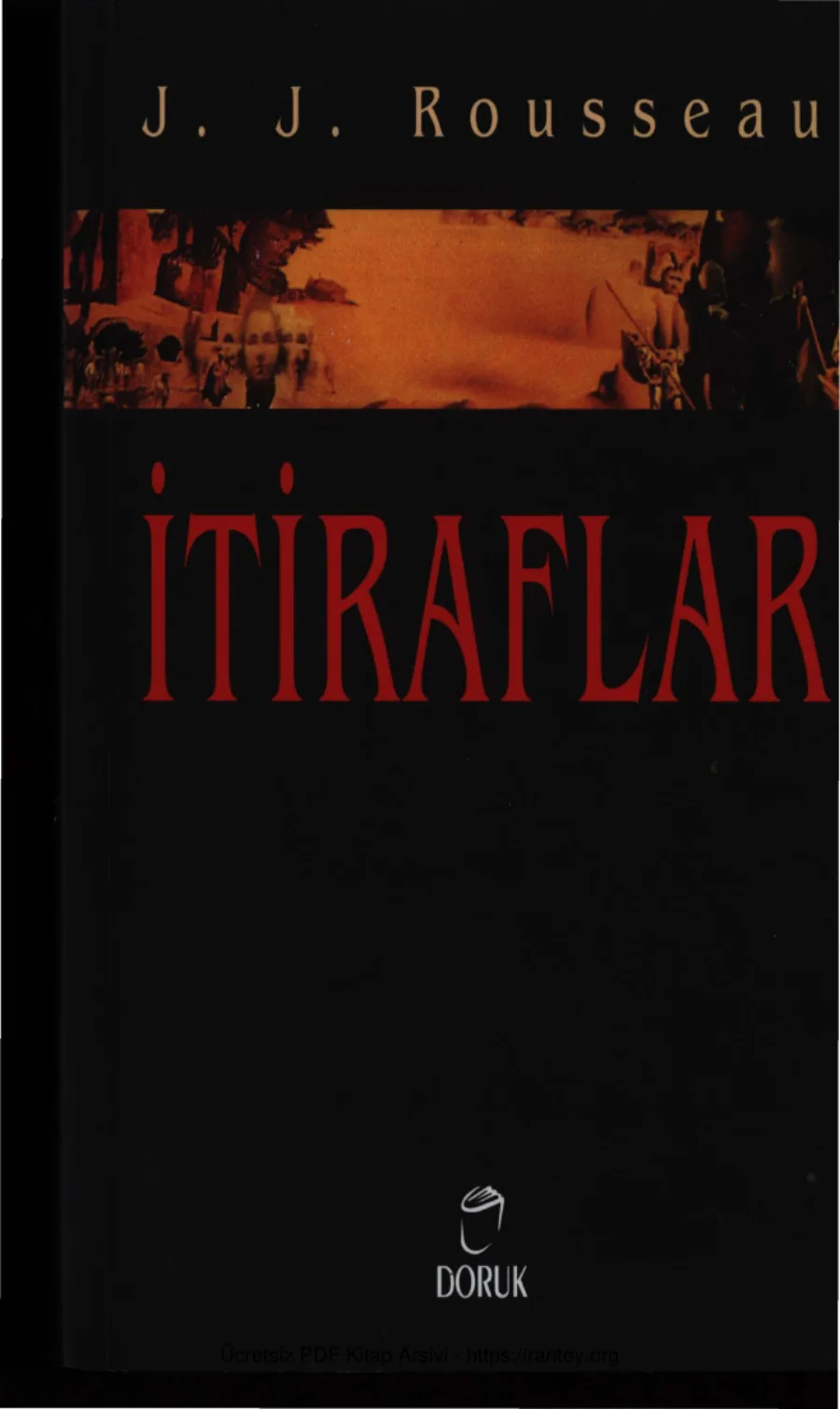 İtiraflar kapak görseli