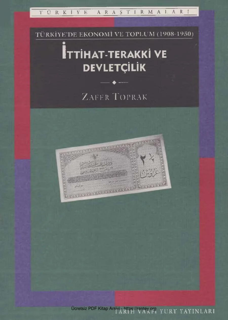 İttihat Terakki ve Devletçilik kapak görseli