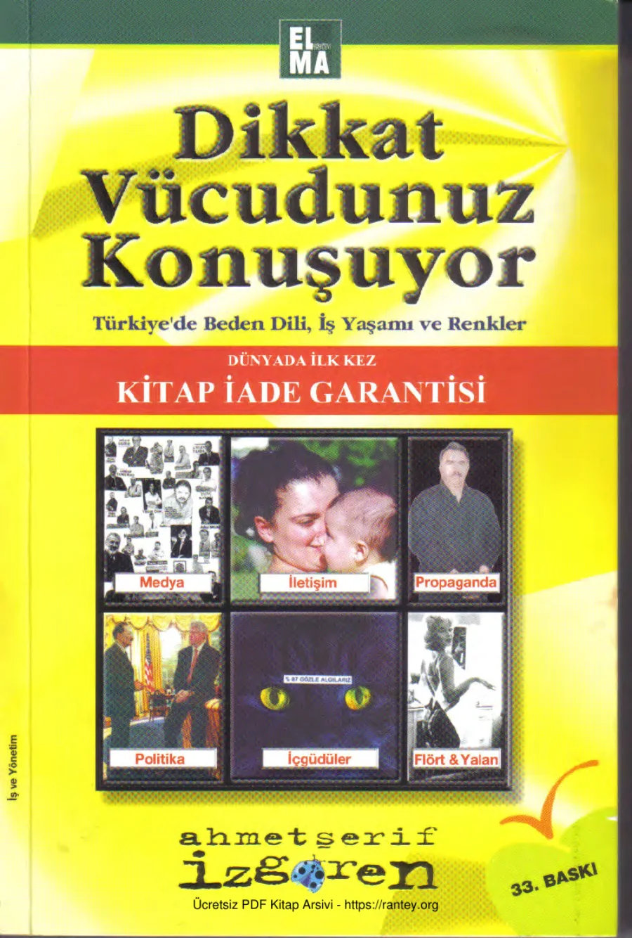 İzgoren Dikkat Vucudunuz Konusuyor kapak görseli