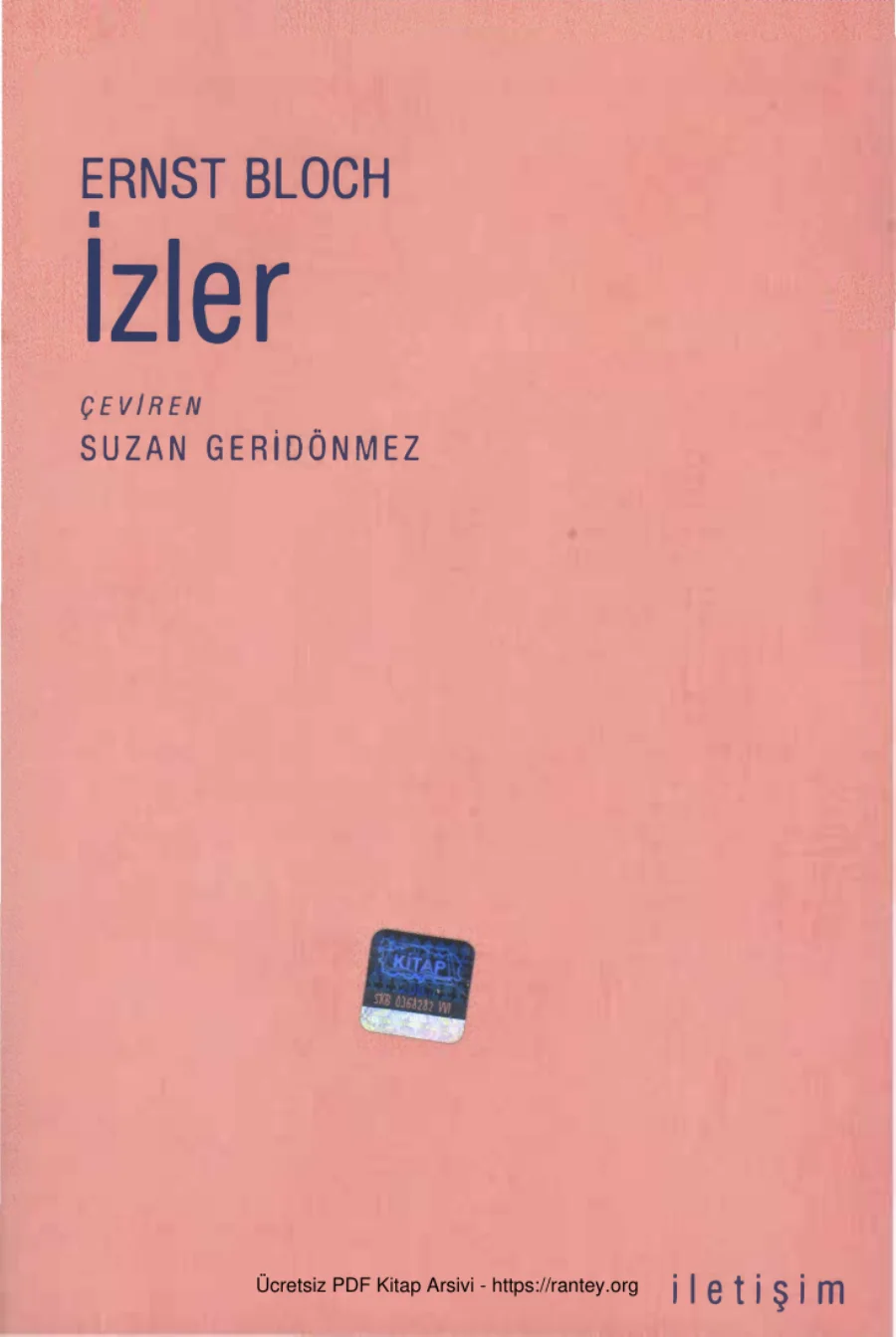 İzler kapak görseli