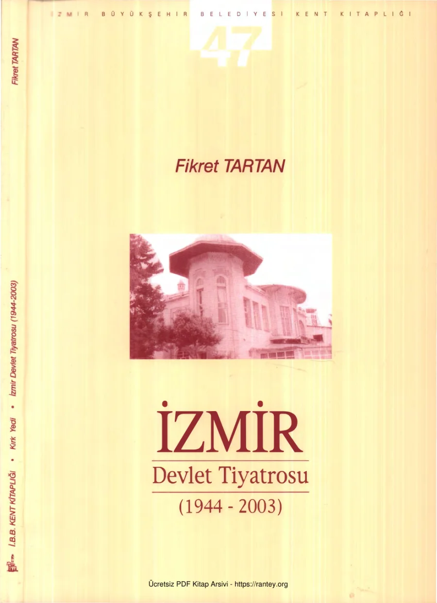 İzmir Devlet Tiyatrosu 1944 2003 kapak görseli