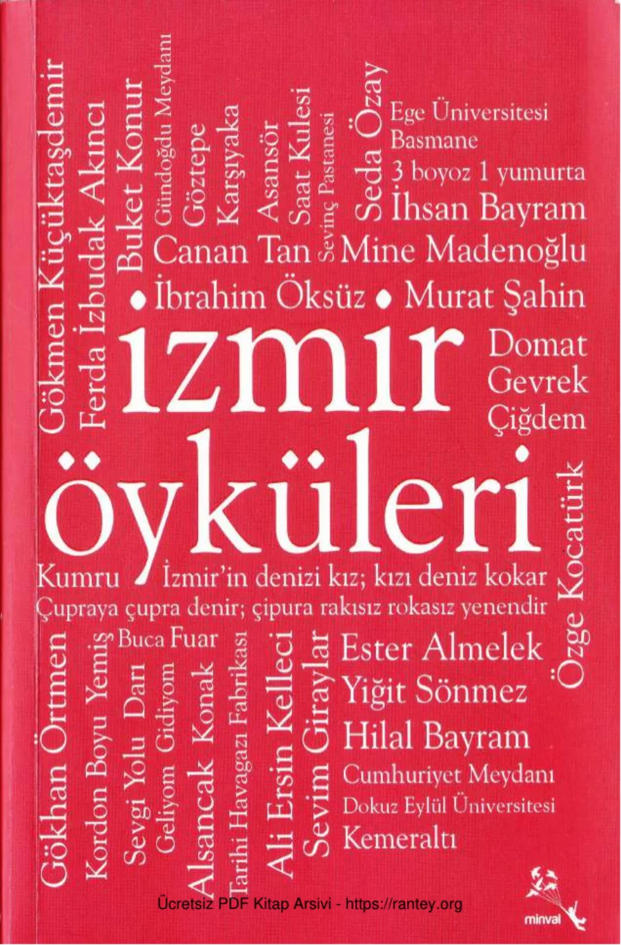 İzmir Öyküleri Derleme Minval Yayınları kapak görseli