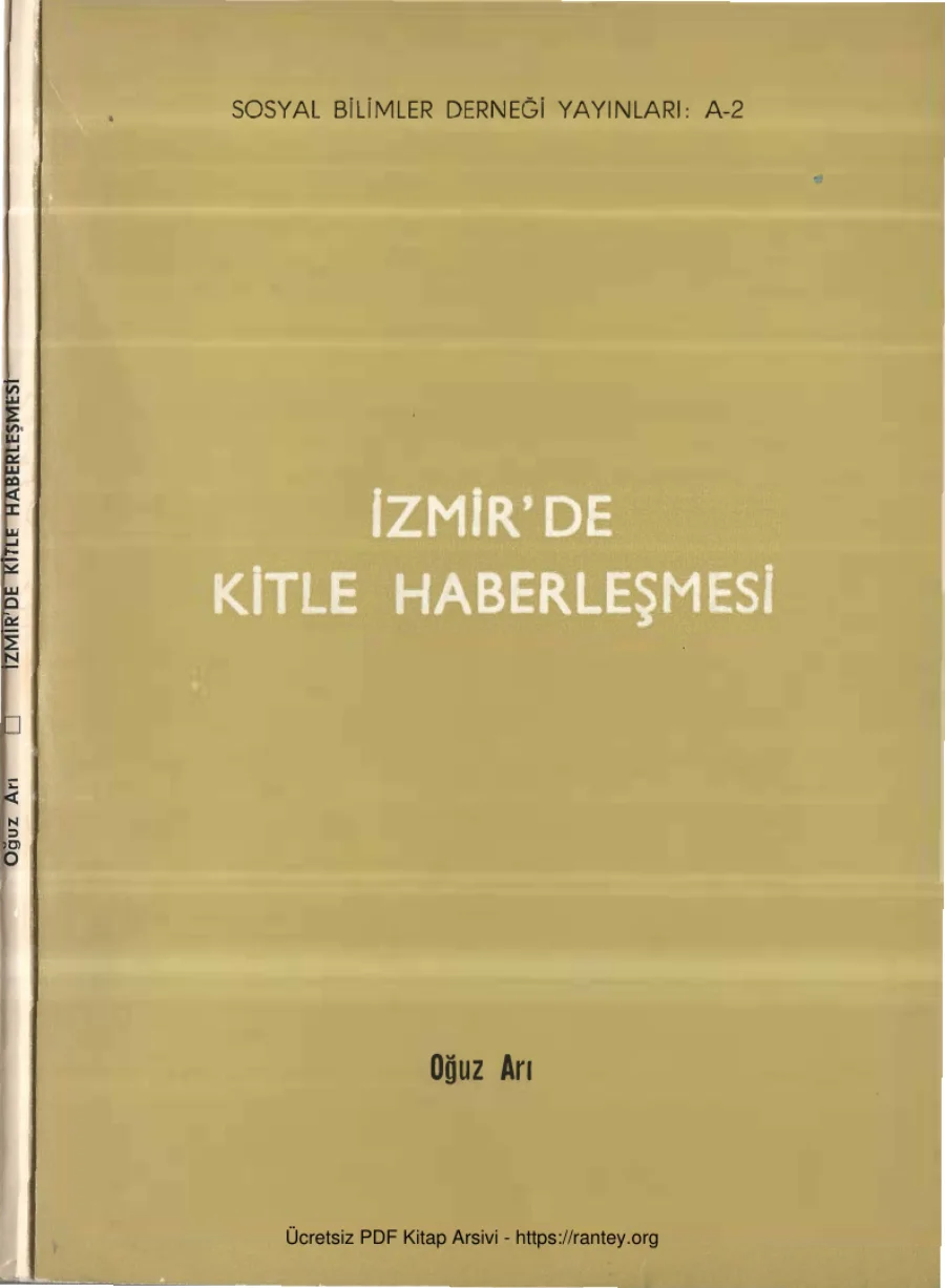 İzmirde Kitle Haberleşmesi kapak görseli
