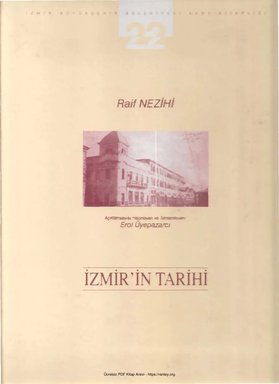 İzmirin Tarihi İzmir BB Yayınları kapak görseli