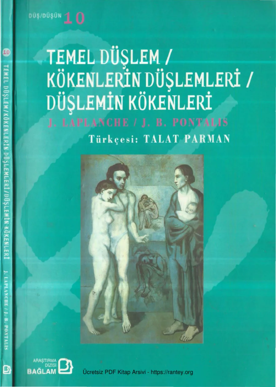 J Laplanche J B Pontalis Temel Düşlem Kökenlerin Düşlemleri Düşlemin Kökenleri kapak görseli