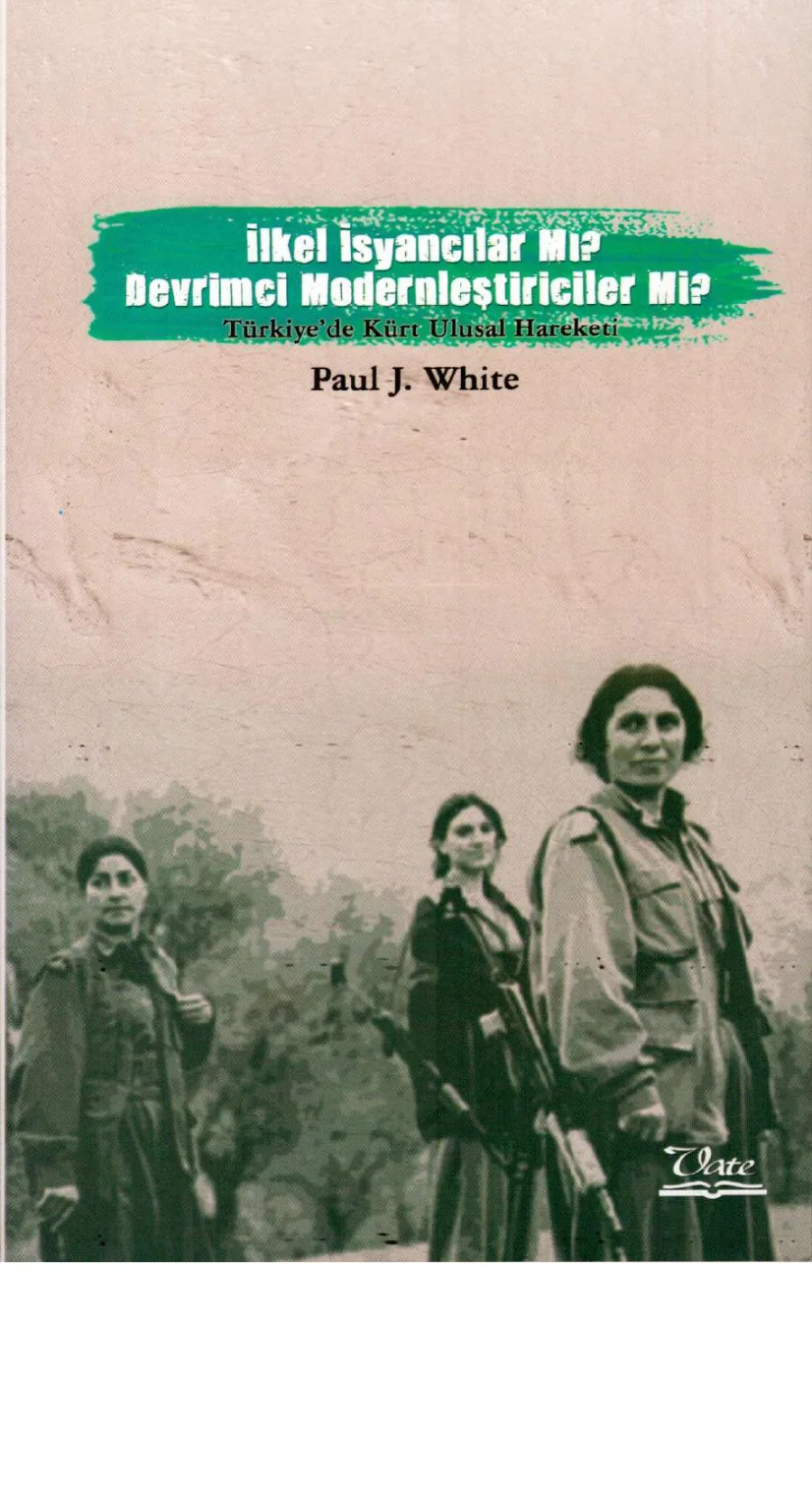J White İlkel İsyancılar mı Devrimci Modernleştiriciler mi Vate Yayınevi kapak görseli