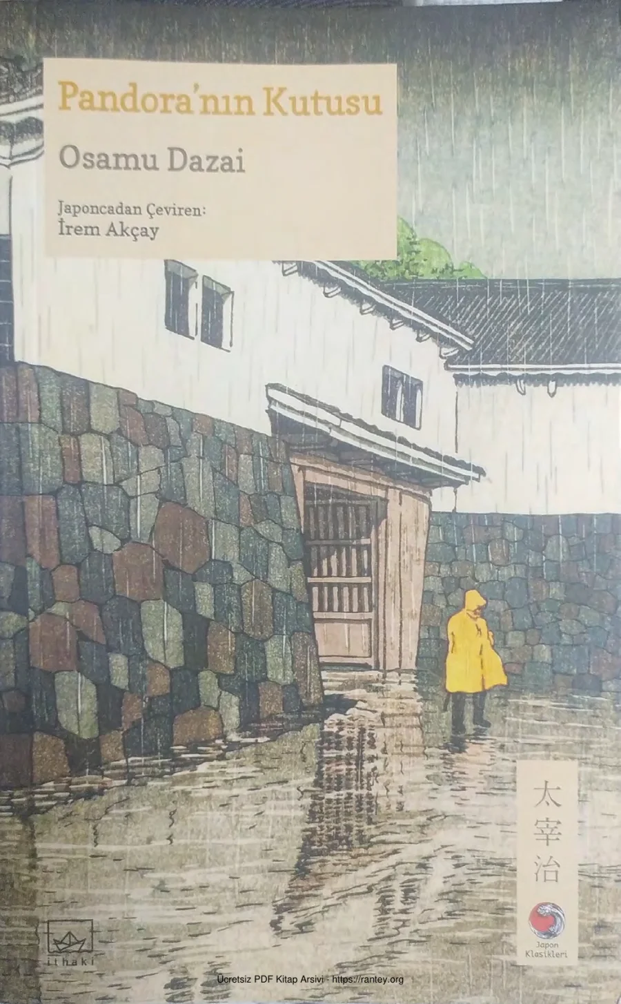 Japon Klasikleri 22 Pandoranın Kutusu kapak görseli