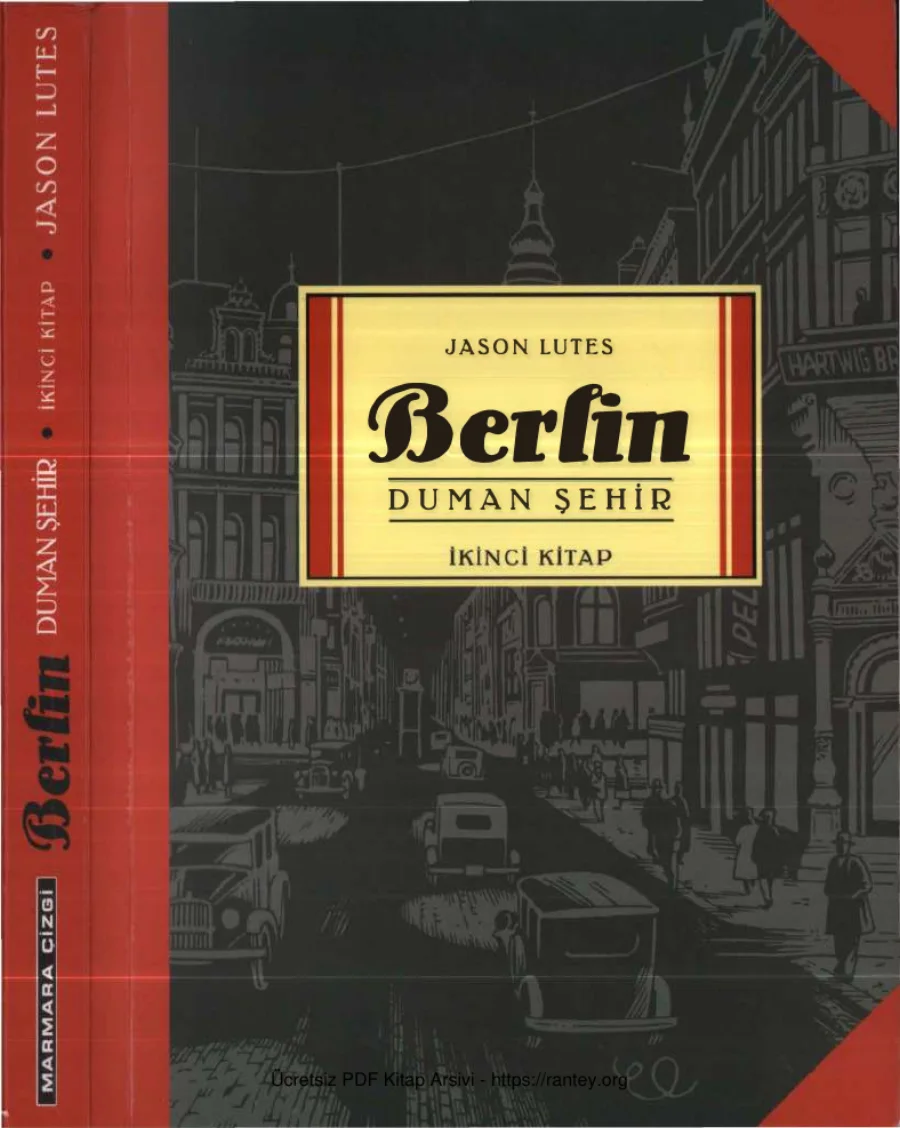Jason Lutes Berlin Duman Şehir İkinci Kitap Marmara kapak görseli