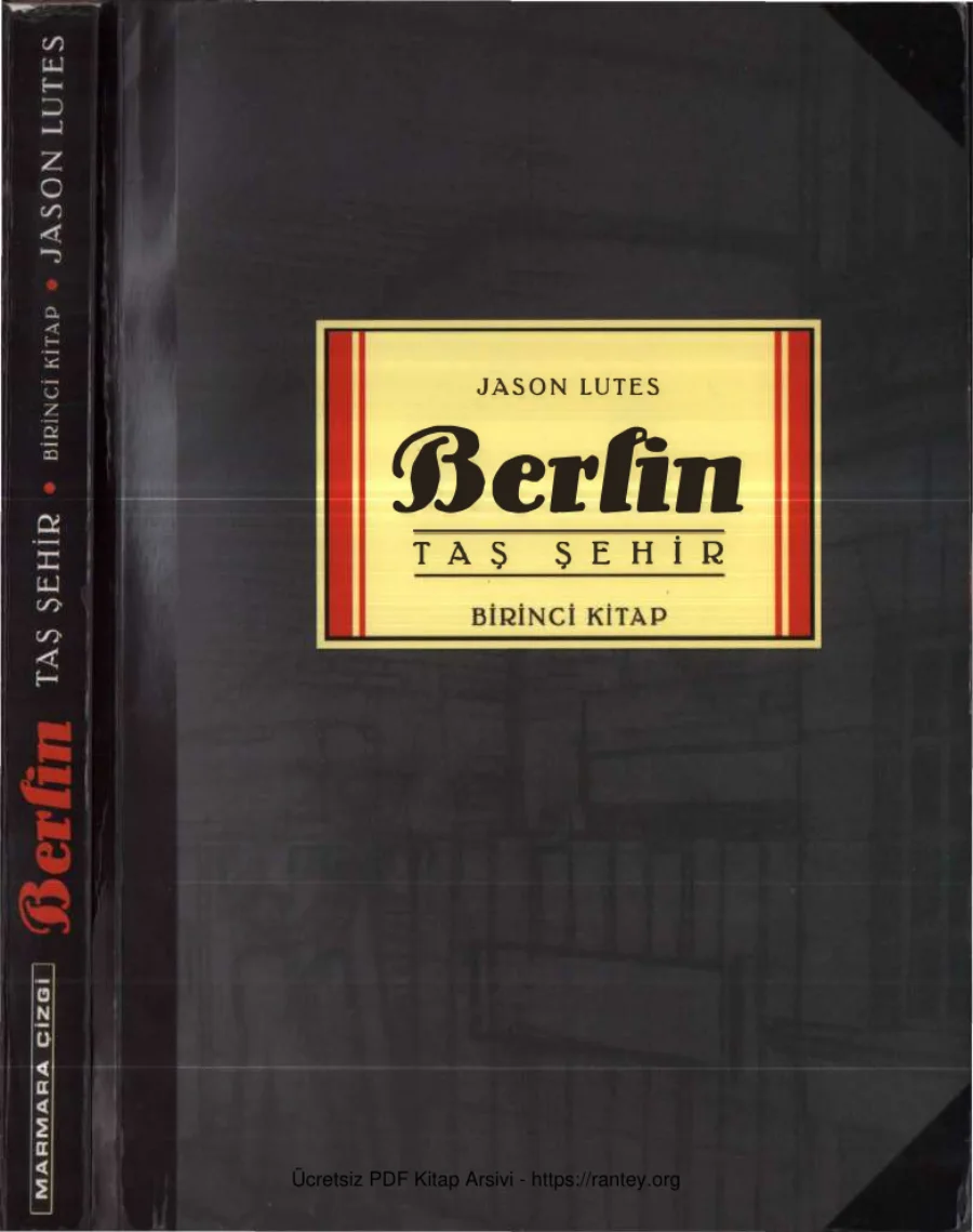 Jason Lutes Berlin Taş Şehir Birinci Kitap Marmara kapak görseli