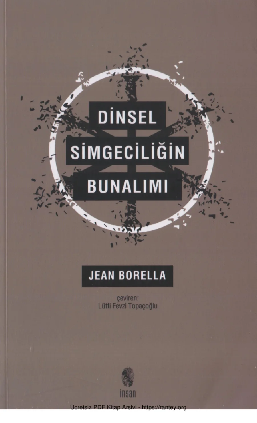 Jean Borella Dinsel Simgeciliğin Bunalımı kapak görseli
