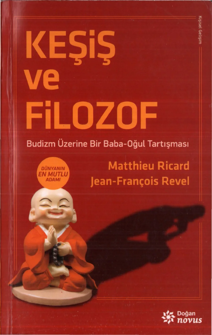 Jean François Revel Keşiş ve Filozof Doğan Novus Yayınları kapak görseli