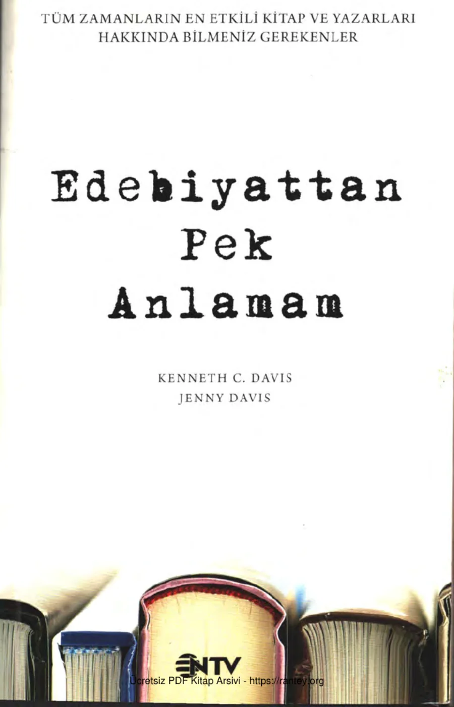 Jenny Davis Edebiyattan Pek Anlamam kapak görseli