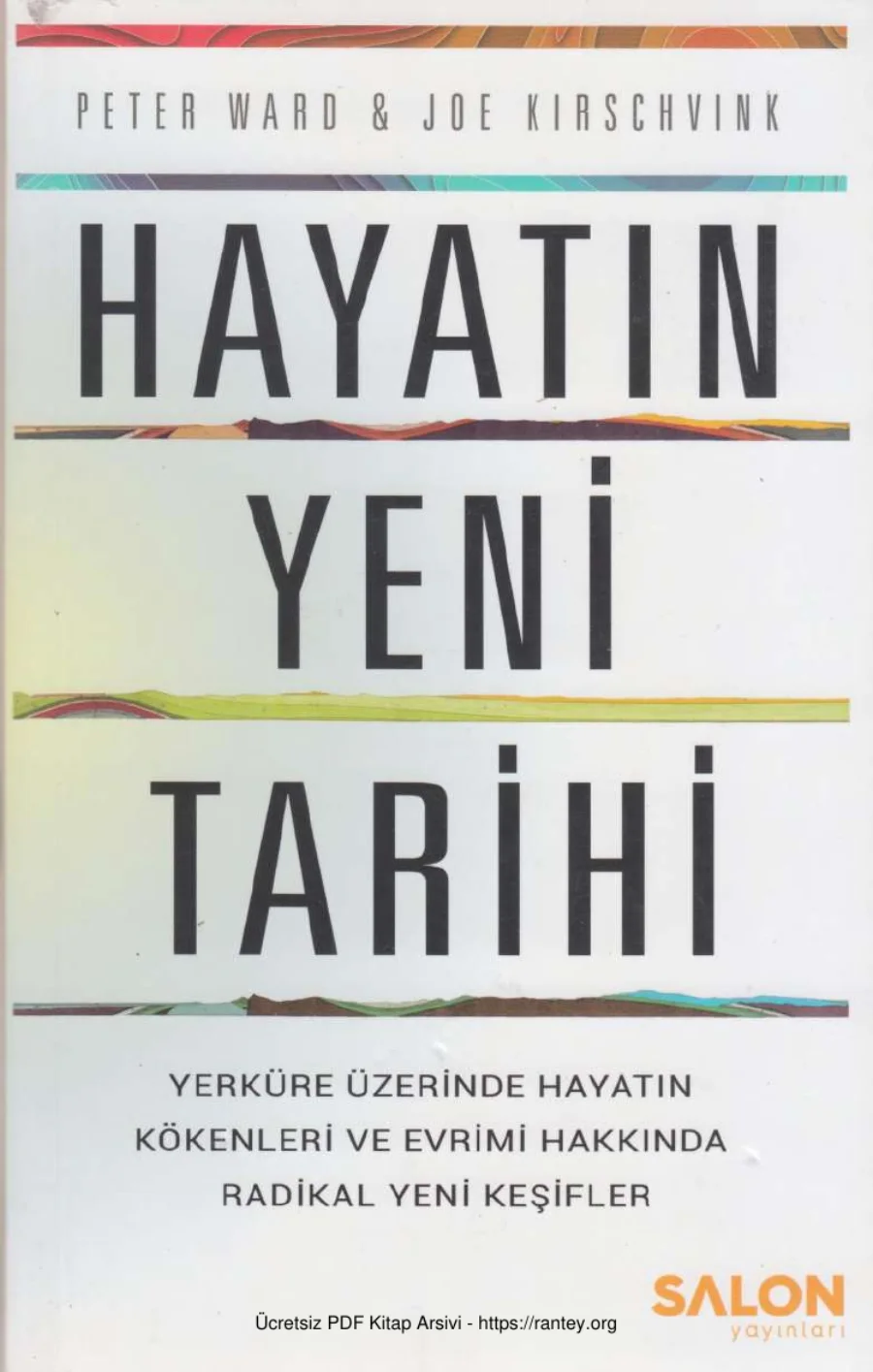 Joe Kirschvink Hayatın Yeni Tarihi Salon Yayınları kapak görseli