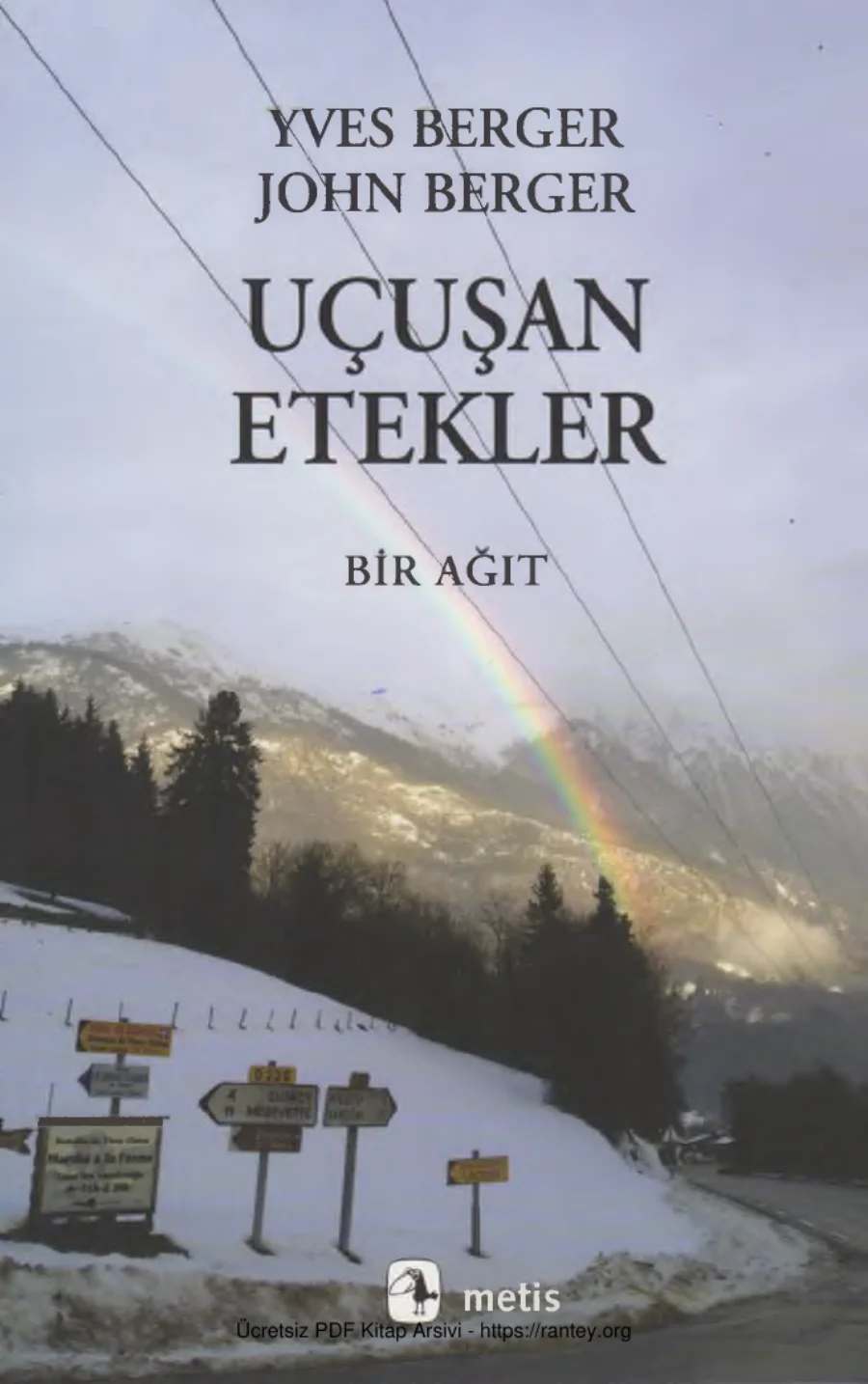 John Berger Uçuşan Etekler kapak görseli