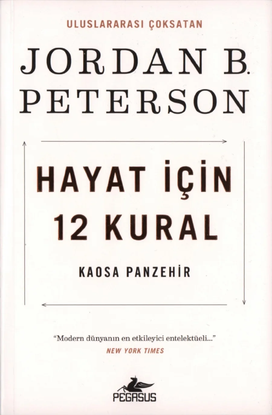 Jordan B Peterson Hayat İçin 12 Kural kapak görseli