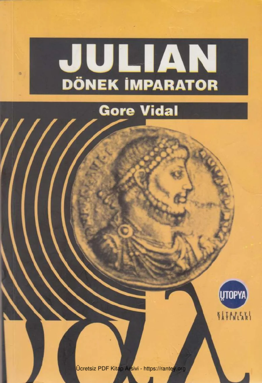 Julian Dönek İmparator Ütopya Kitabevi Yayınları kapak görseli