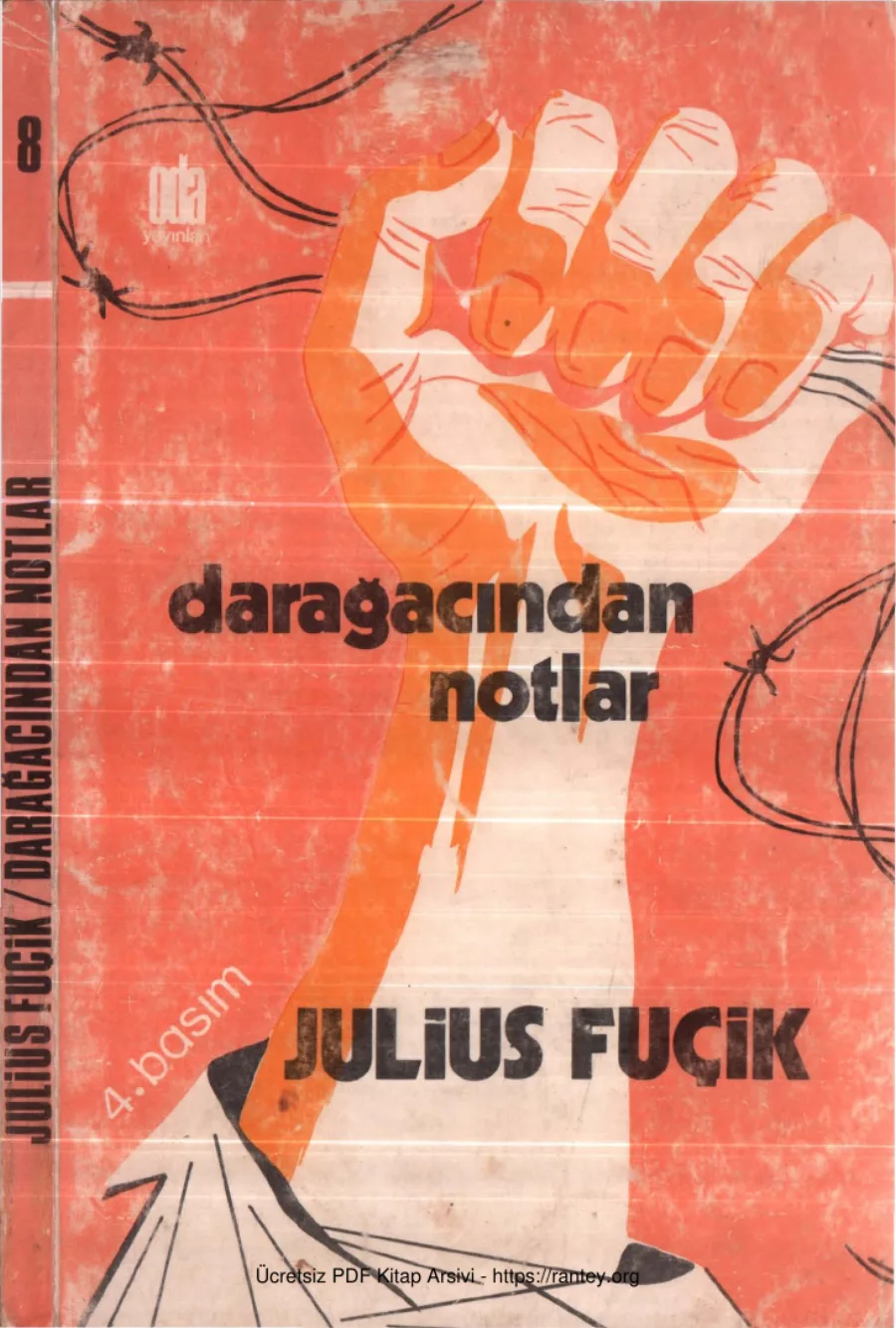 Julius Fuçik Darağacından Notlar kapak görseli