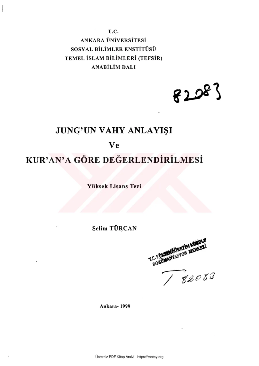 Jungun vahiy anlayışı kapak görseli