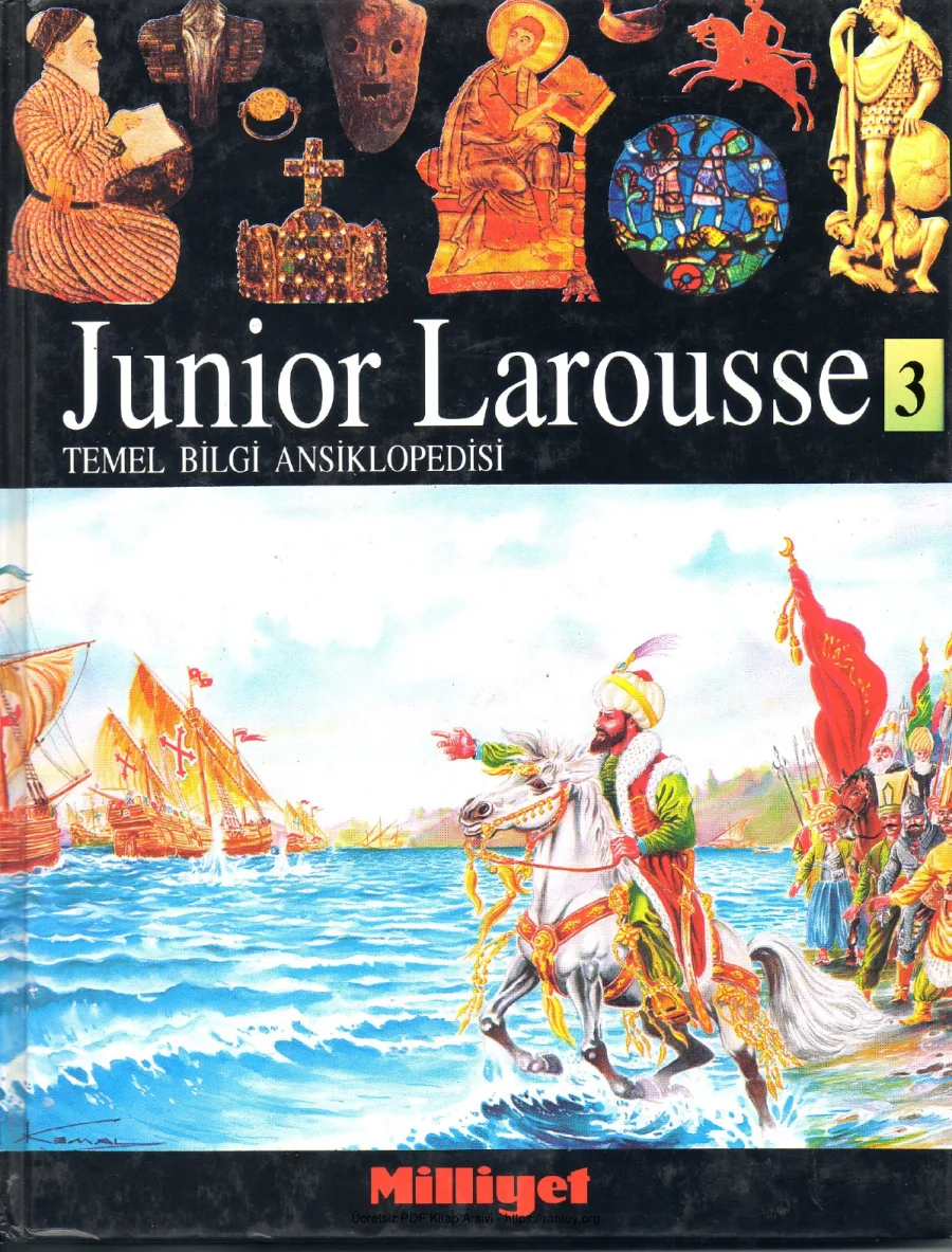 Junior Larousse Temel Bilgi Ansiklopedisi Cilt 3 kapak görseli