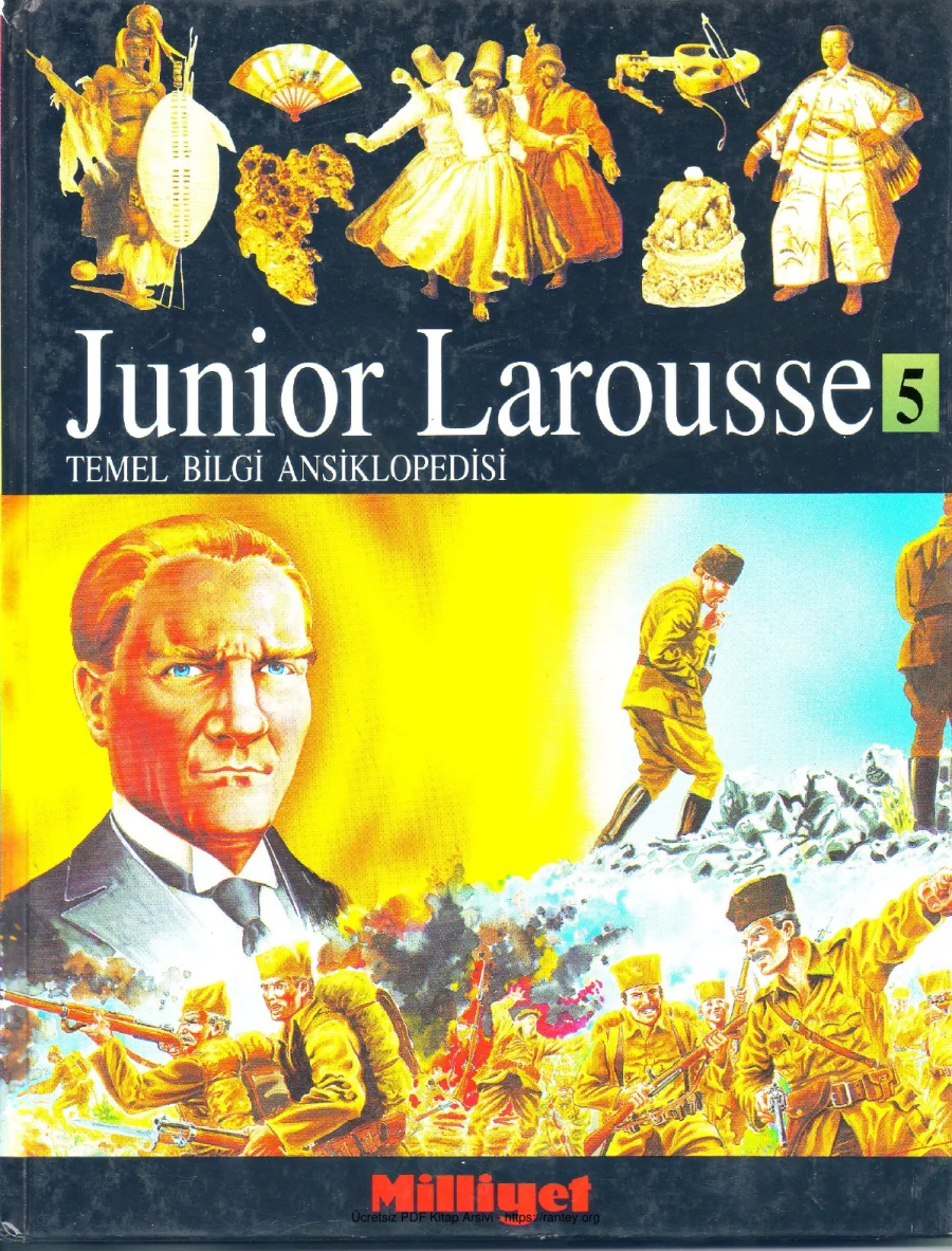 Junior Larousse Temel Bilgi Ansiklopedisi Cilt 5 kapak görseli