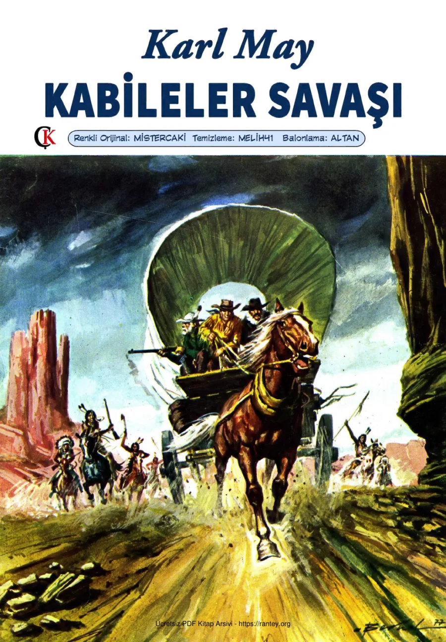 Kabileler Savaşı Renkli kapak görseli