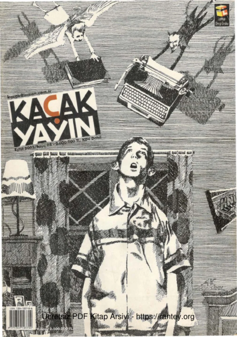 Kaçak Yayın Sayı 005 Eylül 2003 kapak görseli