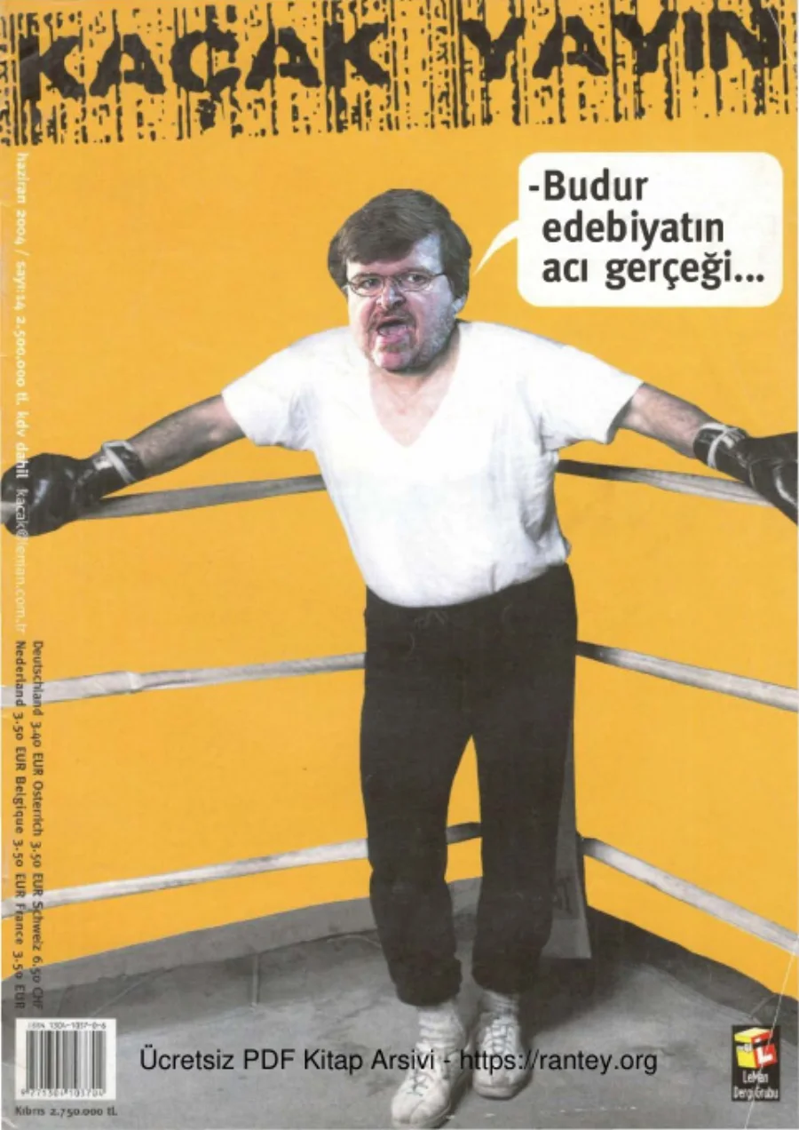 Kaçak Yayın Sayı 014 Haziran 2004 kapak görseli