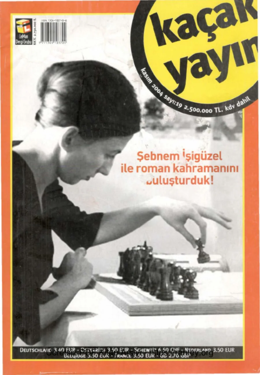 Kaçak Yayın Sayı 019 Kasım 2004 kapak görseli