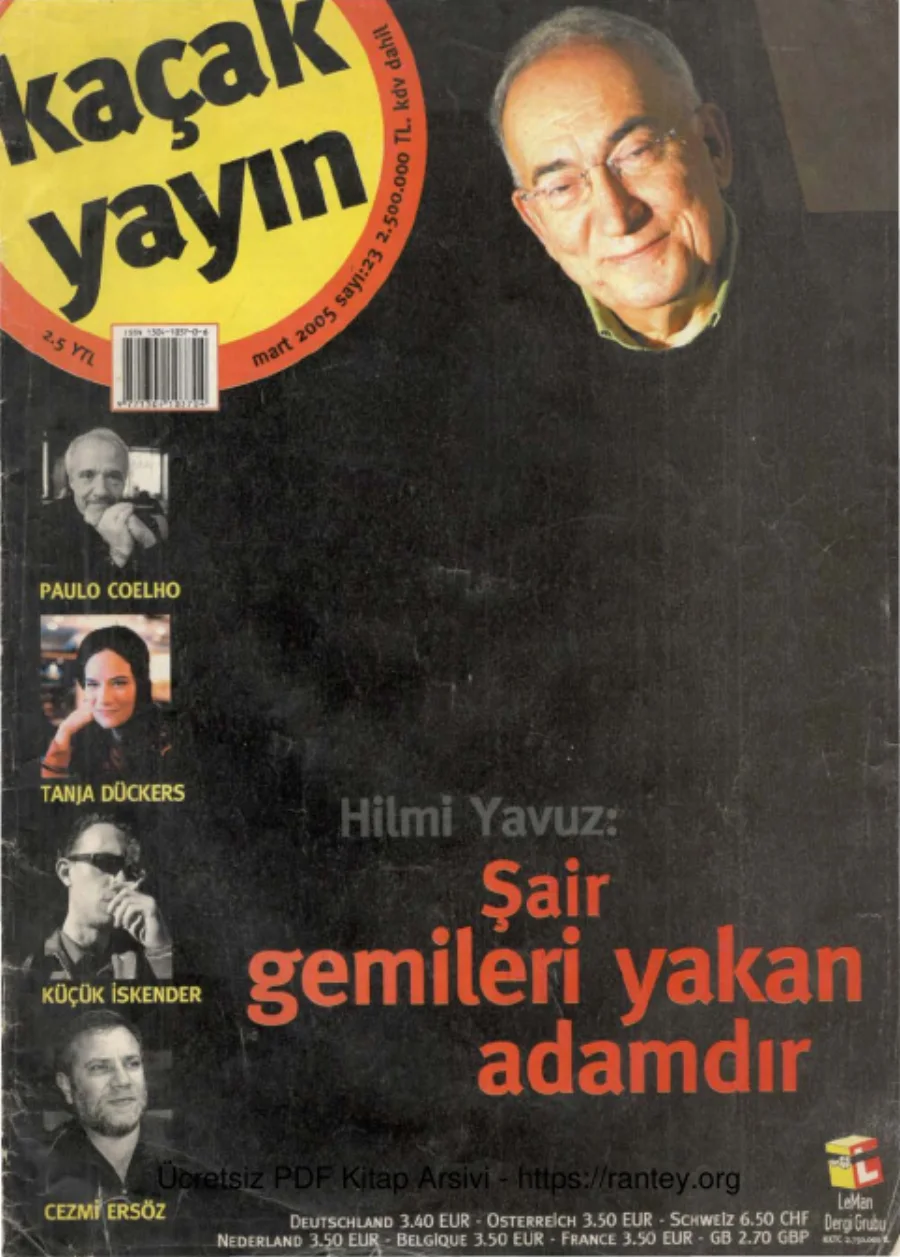 Kaçak Yayın Sayı 023 Mart 2005 kapak görseli