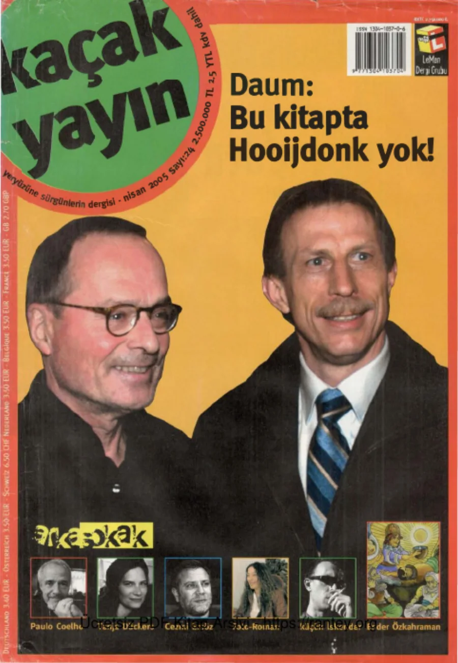 Kaçak Yayın Sayı 024 Nisan 2005 kapak görseli