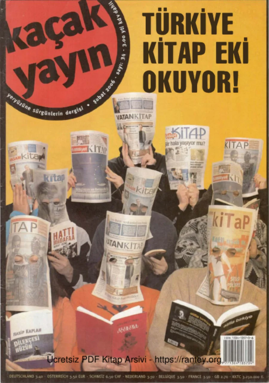 Kaçak Yayın Sayı 034 Şubat 2006 kapak görseli