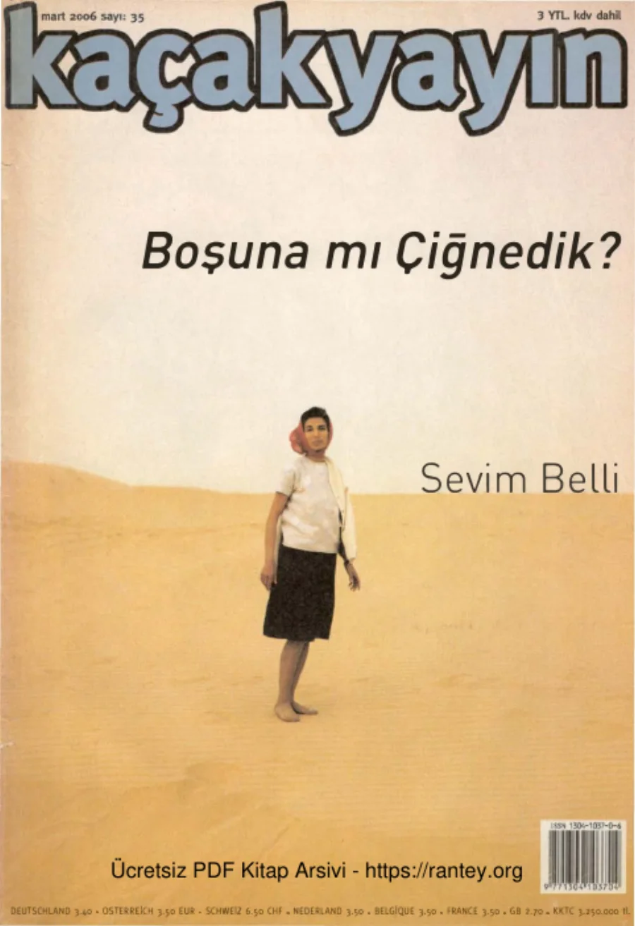 Kaçak Yayın Sayı 035 Mart 2006 kapak görseli