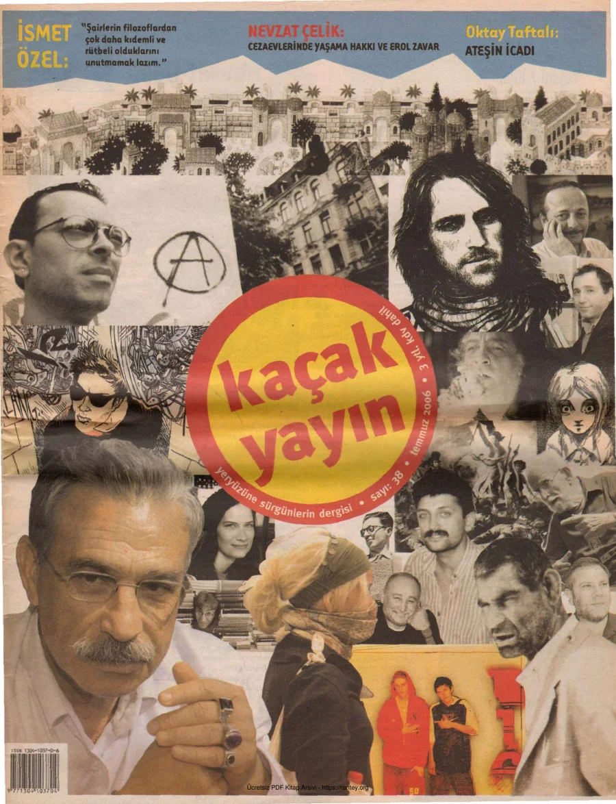 Kaçak Yayın Sayı 038 Temmuz 2006 kapak görseli
