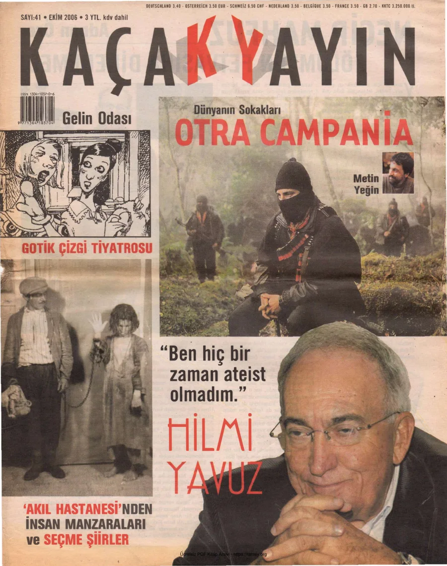 Kaçak Yayın Sayı 041 Ekim 2006 kapak görseli