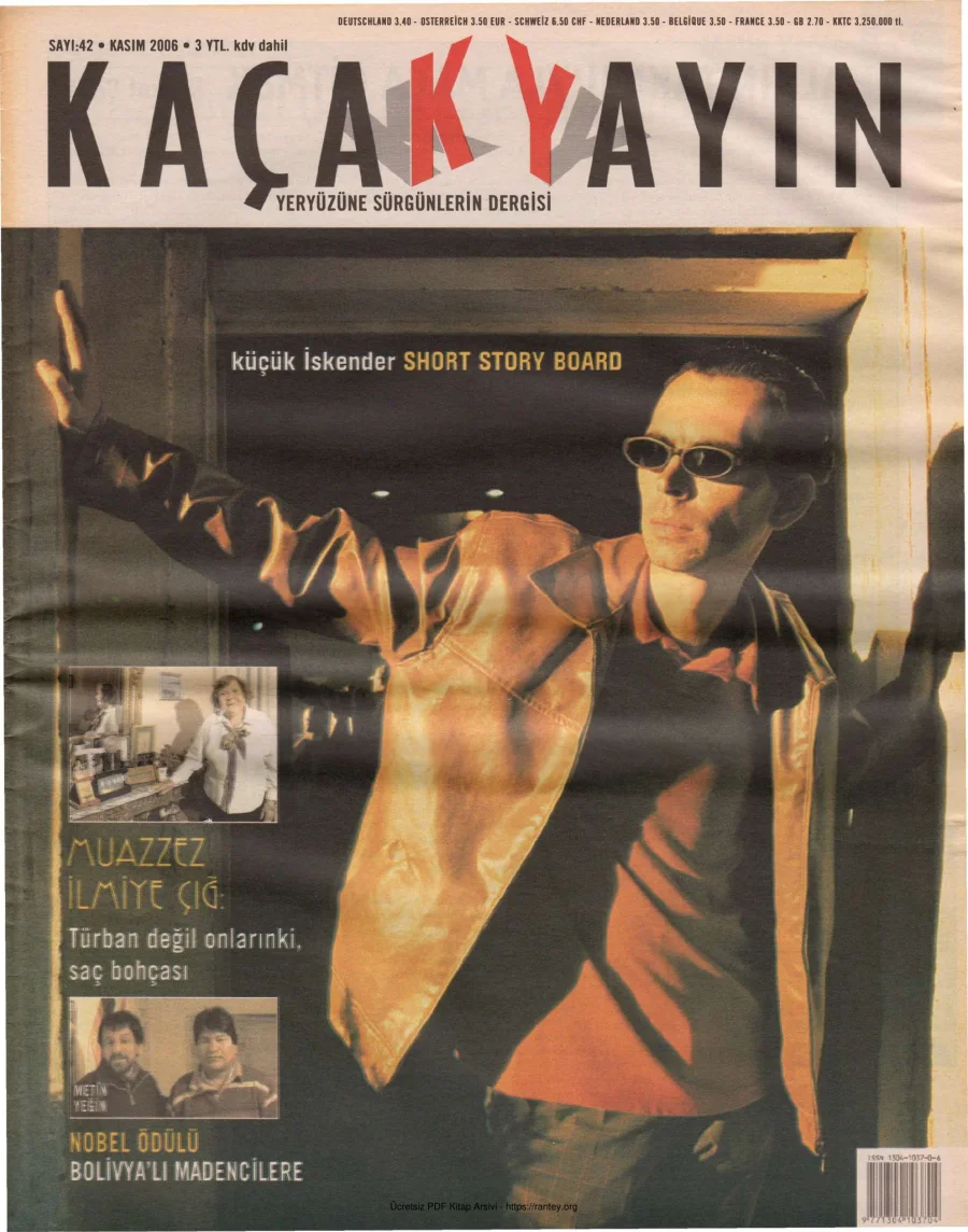 Kaçak Yayın Sayı 042 Kasım 2006 kapak görseli