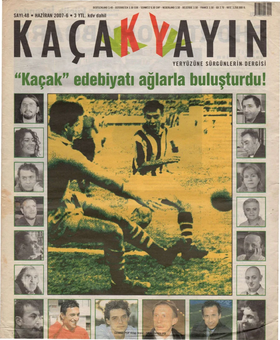 Kaçak Yayın Sayı 048 Haziran 2007 kapak görseli