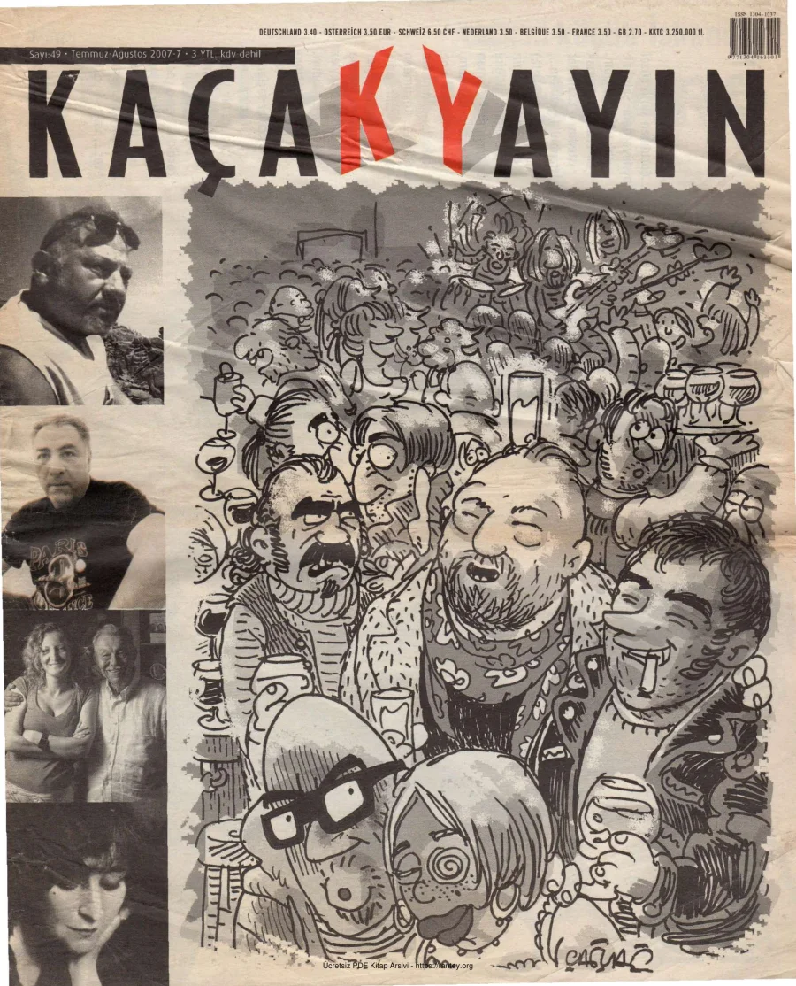Kaçak Yayın Sayı 049 Temmuz Ağustos 2007 kapak görseli