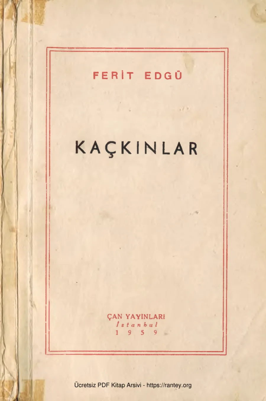 Kaçkınlar kapak görseli