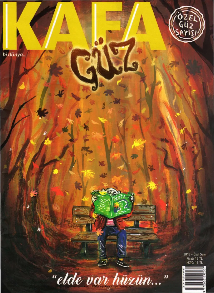 Kafa Bi Dünya 2018 Özel Güz Sayısı kapak görseli