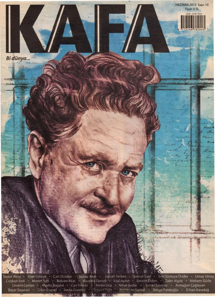Kafa Bi Dünya Sayı 10 Nazım Hikmet kapak görseli