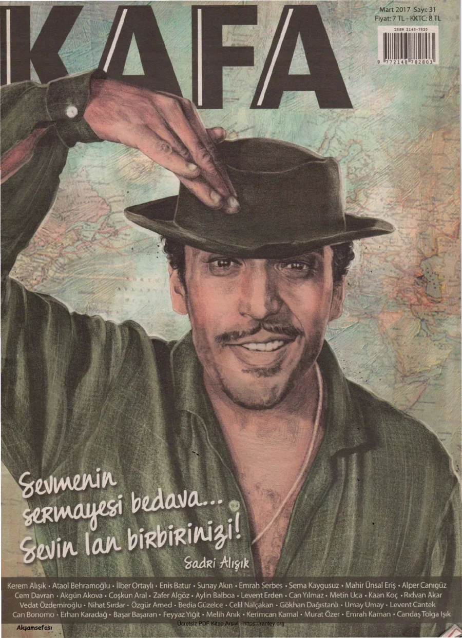 Kafa Bi Dünya Sayı 31 Sadri Alışık kapak görseli