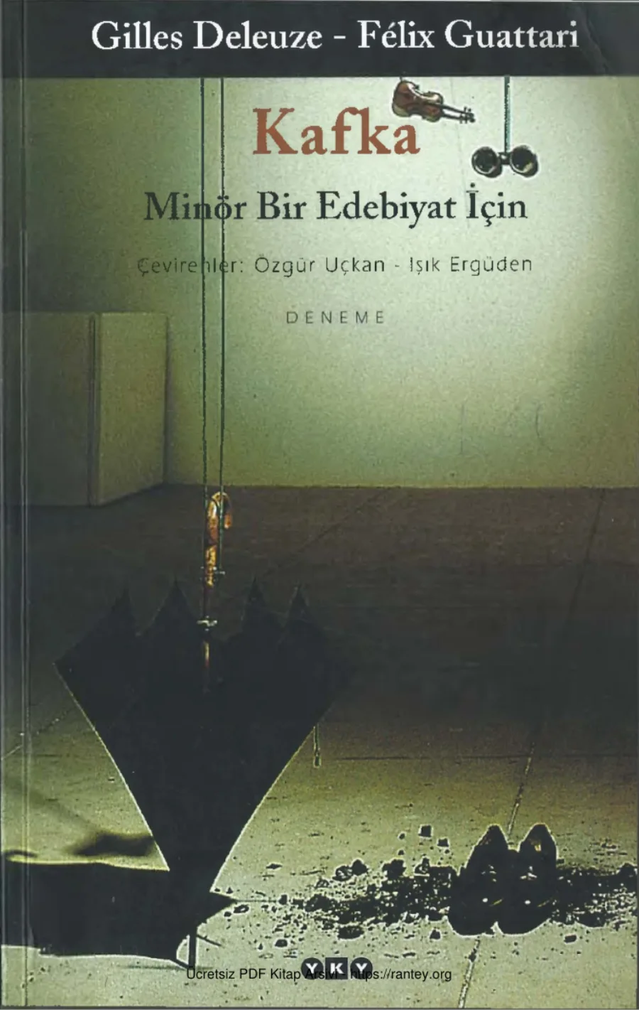 Kafka Minör Bir Edebiyat İçin kapak görseli