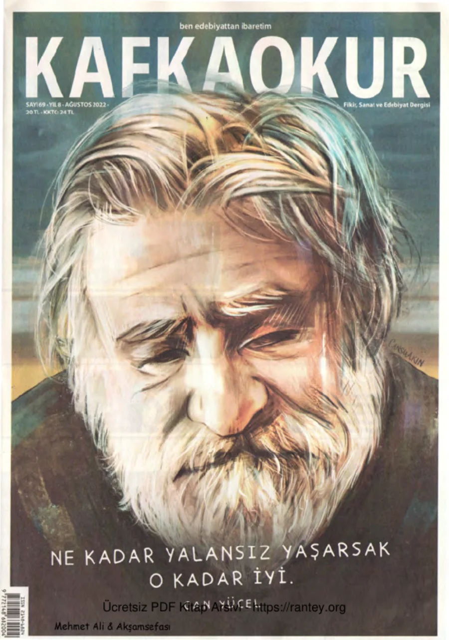 Kafkaokur Sayı 069 - Can Yücel kapak görseli