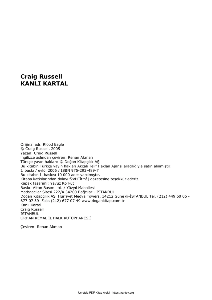 Kanli Kartal kapak görseli
