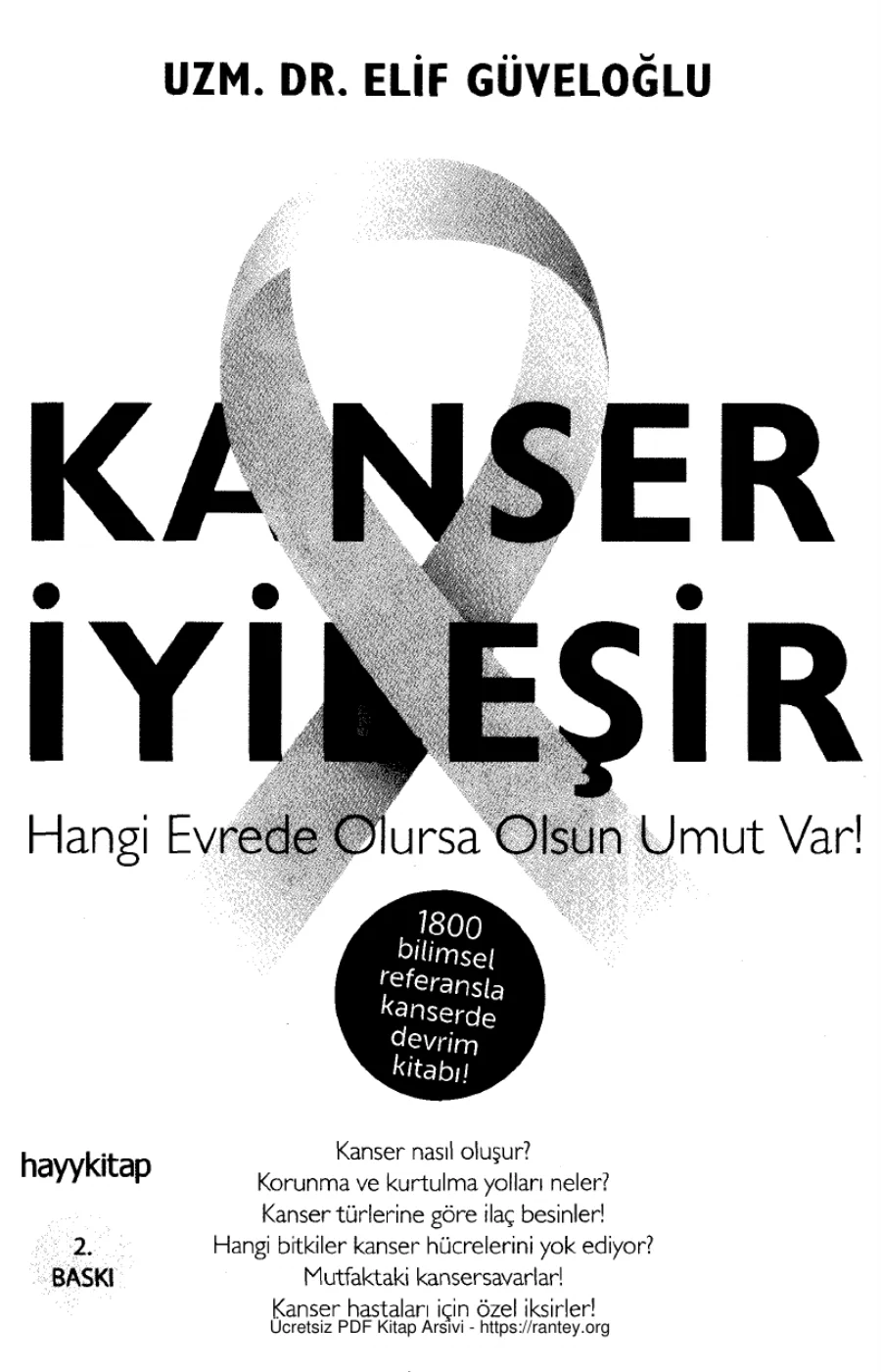 Kanser İyileşir Hayy Kitap kapak görseli