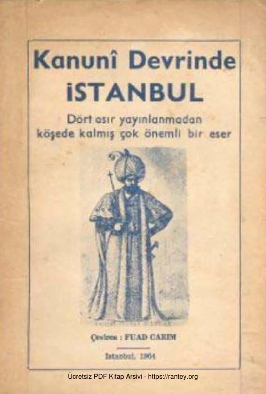 Kanuni Devrinde İstanbul kapak görseli