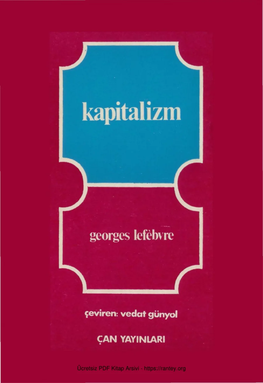 Kapitalizm kapak görseli