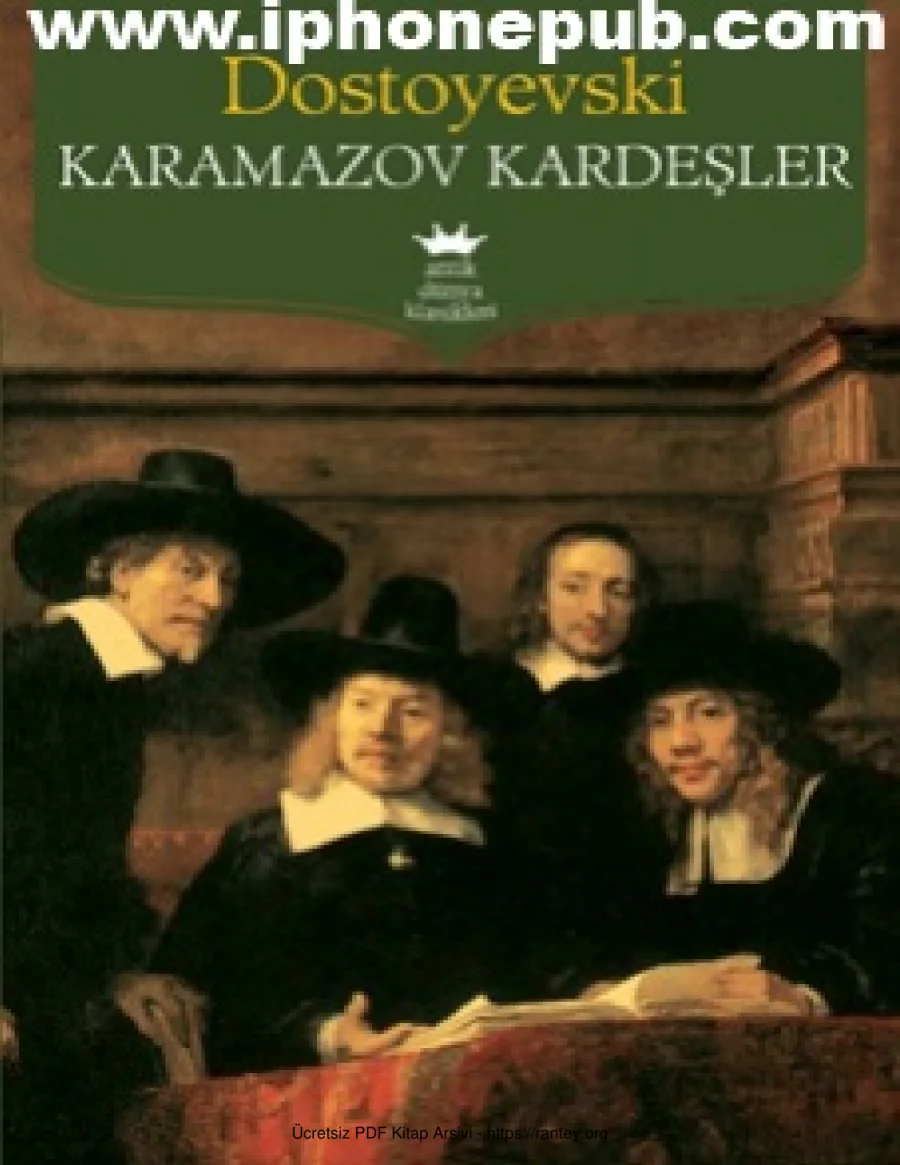 Karamazov Kardeşler I kapak görseli