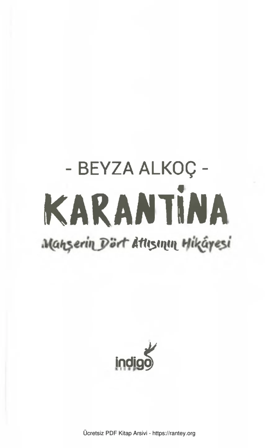Karantina kapak görseli